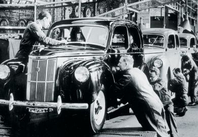 Automotive assembly line, Dagenham, 1950s