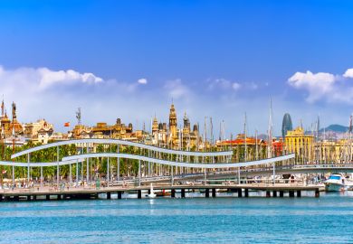 Barcelona seaport