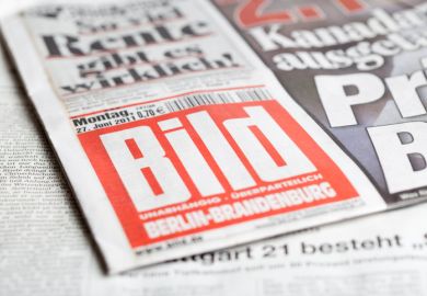 Berlin, Germany - June 27, 2011 Cover page of Bild-Zeitung. Bild is the largest daily newspaper in Germany with almost 3 million copies sold daily. It is the most popular yellow press paper in central Europe. Pictured is a local edition for the Berlin are