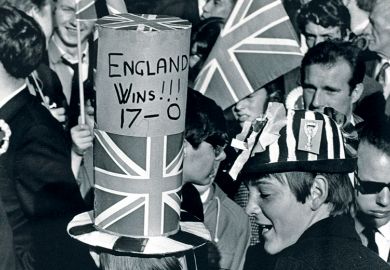 Betting odds written on a tall hat