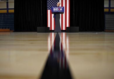 Joe Biden at a lectern