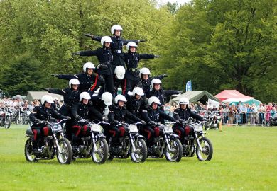 motorcycle pyramid
