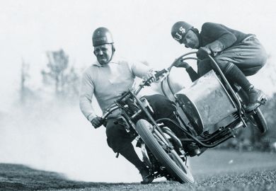 Motorbike and sidecar