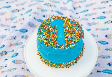 1st birthday cake