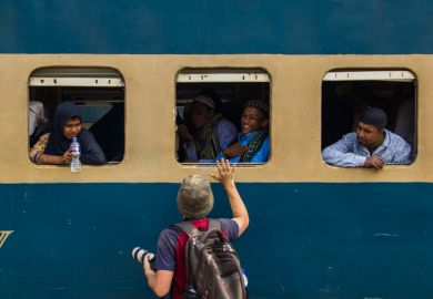 A train on the way to the annual Bishwa Ijtema of Muslims A train on the way to the annual Bishwa Ijtema of Muslims