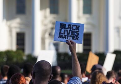 Black Lives Matter protestors, White House, Washington D.C. Black Lives Matter protestors, White House, Washington D.C.
