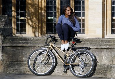 Black Oxford student