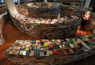 piles of books piles of books