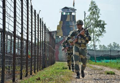 India-Pakistan border