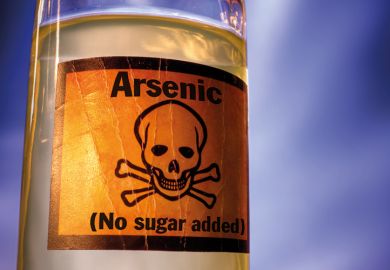 Bottle of arsenic, no sugar added Bottle of arsenic, no sugar added