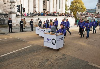 BPP University march