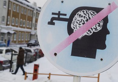 Brain drain sign Brain drain sign