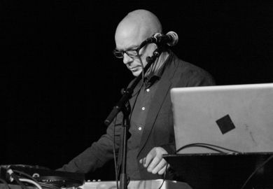 Brian Eno performing live at Punkt 2012