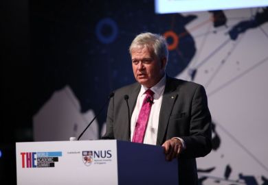 Brian Schmidt at the World Academic Summit