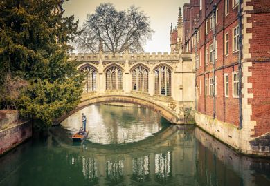 Bridge of Sighs at St John's College, Cambridge