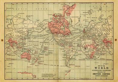 British Empire Map British Empire Map
