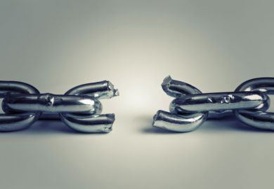Broken chain Broken chain