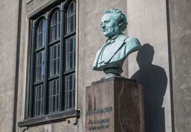 Bust of Japetus Steenstrup, University of Copenhagen, Denmark Bust of Japetus Steenstrup, University of Copenhagen, Denmark