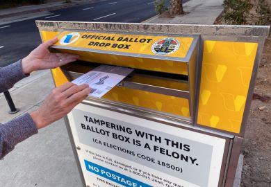 California ballot box