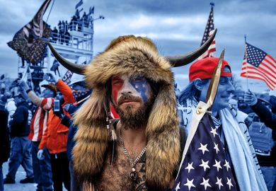 'QAnon Shaman'  'QAnon Shaman'