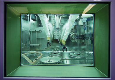 A general view of MEDICIS at CERN particle physics laboratory in 2017 in Meyrin, Switzerland A general view of MEDICIS at CERN particle physics laboratory in 2017 in Meyrin, Switzerland