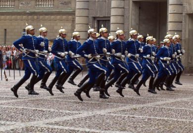 Changing of the guard, Stockholm
