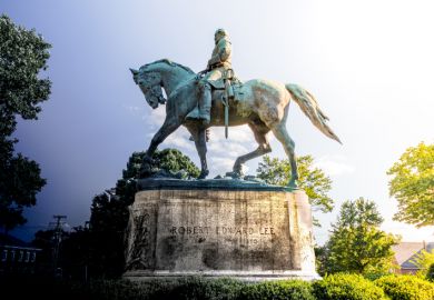 Statue of Robert E. Lee in Charlottesville