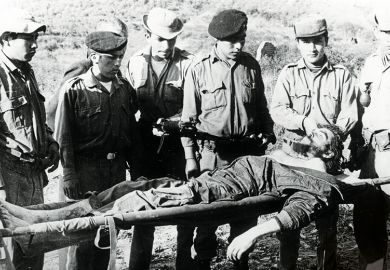 Che Guevara lying in state