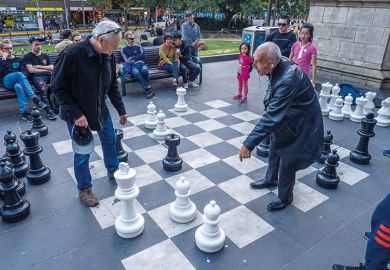 Giant chess