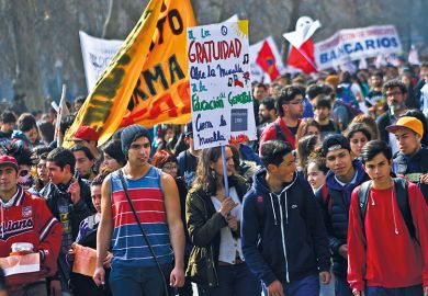 Students in Chile
