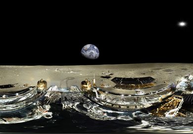 Image from China's mission to the Moon