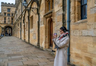 Chinese students in Oxford