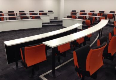 City University London horseshoe lecture theatre