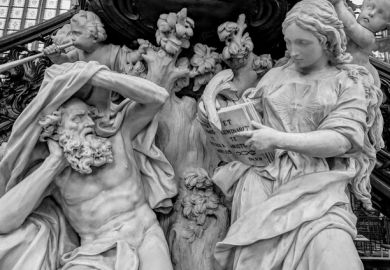 A classical statue A classical statue, symbolising the humanities