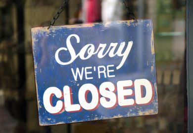 Closed sign