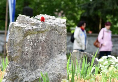 Commemoration in the Ebensee concentration camp - The Ebensee concentration camp was a subcamp of the Mauthausen concentration camp in the municipality of Ebensee in Upper Austria. The prisoners in the Ebensee concentration camp were used to drive tunnels