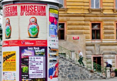 Communism museum poster Prague Communism museum poster Prague