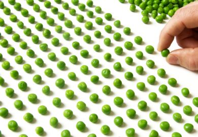 Count peas