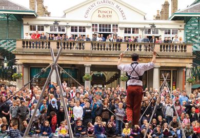 Covent Garden performer