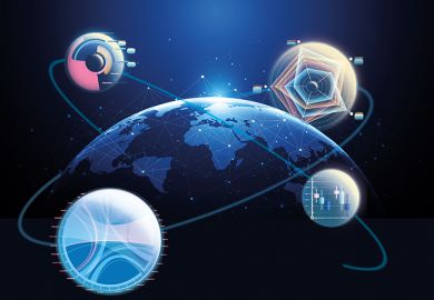 Global network connection. World map point and line composition concept of global business Global network connection. World map point and line composition concept of global business
