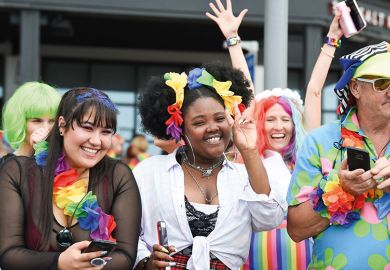 rainbow crowd rainbow crowd