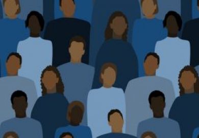 Lots of black and brown faces