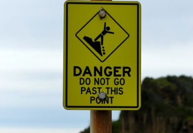 Danger sign Danger sign