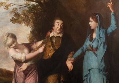 Painting of David Garrick Painting of David Garrick