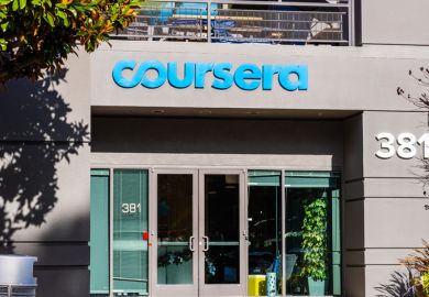Dec 27, 2019 Mountain View  CA  USA - Coursera headquarters in Silicon Valley; Coursera is an American online learning platform that offers massive open online courses, specializations, and degrees