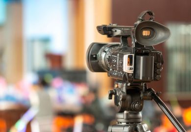 Digital video camera recording footage Digital video camera recording footage
