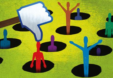 illustration: dislike button