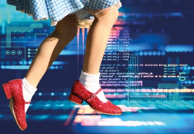 Dorothy in computer Oz