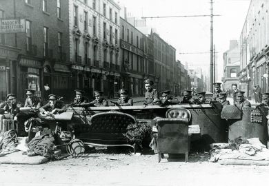 Dublin barricade