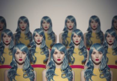 Duplication a cloned woman
